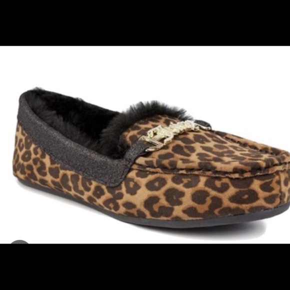 Brown Cheetah Leopard Pattern Print Premium Home Slippers